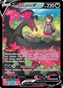 Pokémon-Karte Galar-Lavados V TG20