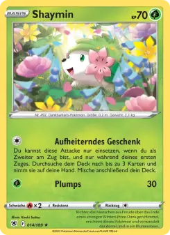 Pokémon-Karte Shaymin 014/189