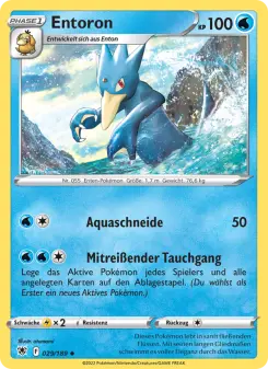 Pokémon-Karte Entoron 029/189