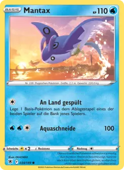 Pokémon-Karte Mantax 034/189
