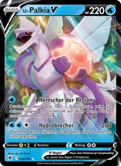 Pokémon-Karte Ur-Palkia V 039/189