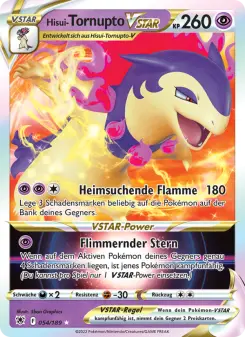 Pokémon-Karte Hisui-Tornupto VSTAR 054/189