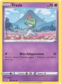 Pokémon-Karte Trasla 060/189