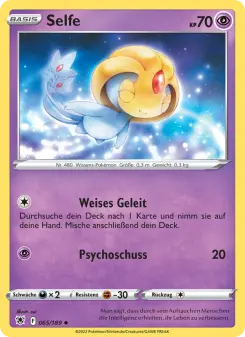 Pokémon-Karte Selfe 065/189