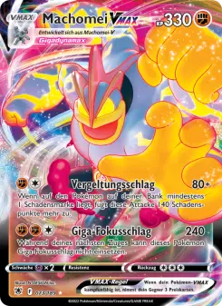 Pokémon-Karte Machomei VMAX 073/189