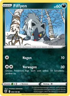 Pokémon-Karte Fiffyen 095/189