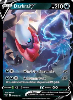 Pokémon-Karte Darkrai V 098/189