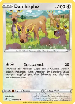 Pokémon-Karte Damhirplex 125/189