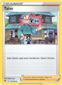 Pokémon-Karte Taiso 137/189