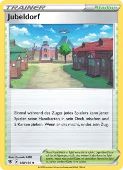 Pokémon-Karte Jubeldorf 148/189