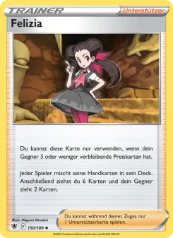 Pokémon-Karte Felizia 150/189