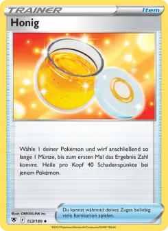 Pokémon-Karte Honig 153/189
