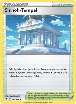 Pokémon-Karte Sinnoh-Tempel 155/189