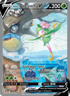 Pokémon-Karte Hisui-Dressella V 163/189