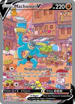 Pokémon-Karte Machomei V 172/189
