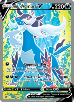 Pokémon-Karte Hisui-Admurai V 176/189