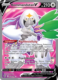 Pokémon-Karte Kommandutan V 179/189
