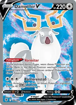 Pokémon-Karte Damythir V 180/189