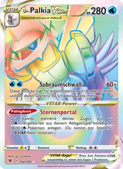 Pokémon-Karte Ur-Palkia VSTAR 192/189