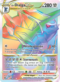 Pokémon-Karte Ur-Dialga VSTAR 198/189
