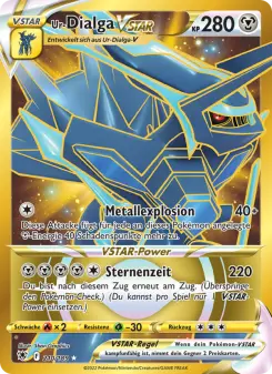 Pokémon-Karte Ur-Dialga VSTAR 210/189