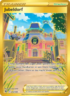 Pokémon-Karte Jubeldorf 212/189