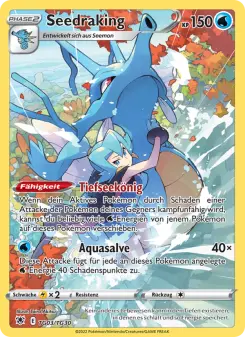 Pokémon-Karte Seedraking TG03