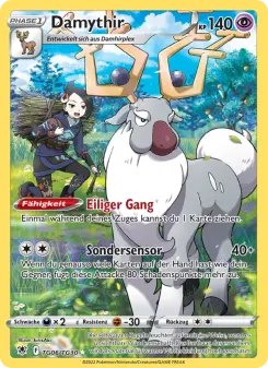 Pokémon-Karte Damythir TG06
