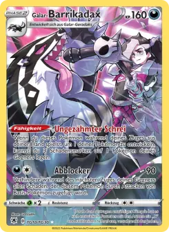 Pokémon-Karte Galar-Barrikadax TG10
