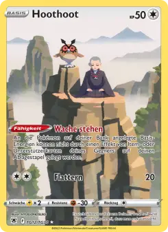 Pokémon-Karte Hoothoot TG12