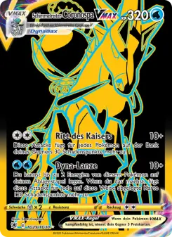 Pokémon-Karte Schimmelreiter-Coronospa VMAX TG29