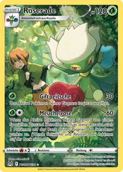 Pokémon-Karte Roserade TG02
