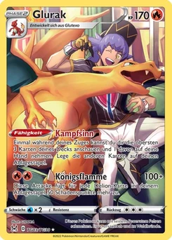 Pokémon-Karte Glurak TG03