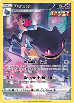 Pokémon-Karte Banette TG07
