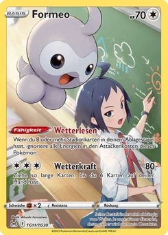 Pokémon-Karte Formeo TG11