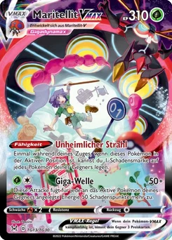 Pokémon-Karte Maritellit VMAX TG13