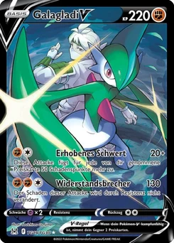 Pokémon-Karte Galagladi V TG19