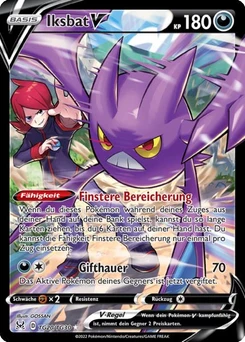 Pokémon-Karte Iksbat V TG20
