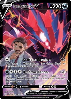Pokémon-Karte Endynalos V TG21