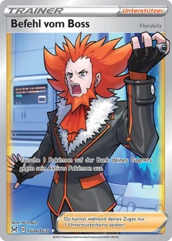 Pokémon-Karte Befehl vom Boss TG24