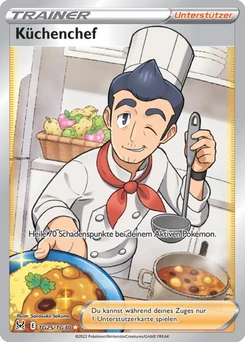 Pokémon-Karte Küchenchef TG25