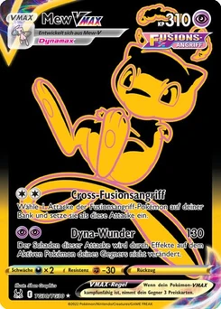 Pokémon-Karte Mew VMAX TG30