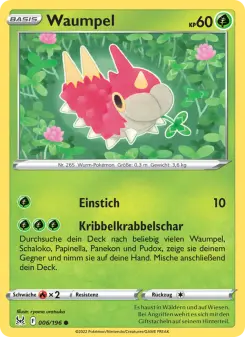 Pokémon-Karte Waumpel 006/196