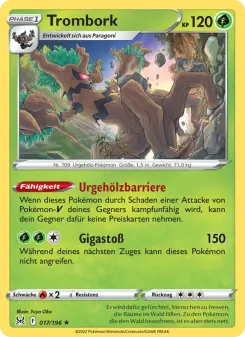 Pokémon-Karte Trombork 017/196