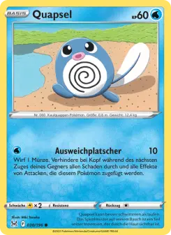 Pokémon-Karte Quapsel 030/196