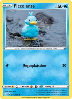 Pokémon-Karte Piccolente 046/196
