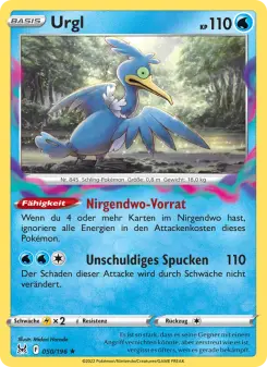 Pokémon-Karte Urgl 050/196