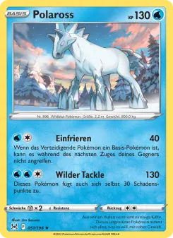 Pokémon-Karte Polaross 051/196