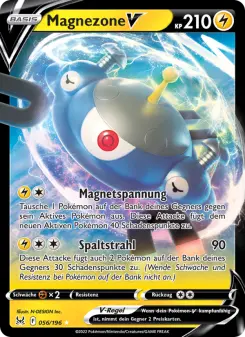 Pokémon-Karte Magnezone V 056/196