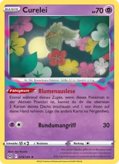 Pokémon-Karte Curelei 079/196